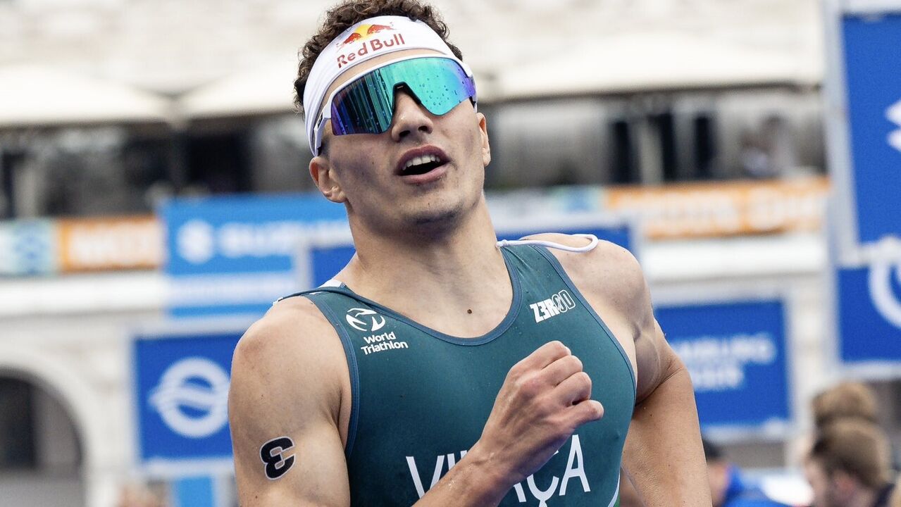 Vasco Vilaça conquista o 2.º lugar no triatlo de Hamburgo, no Campeonato do Mundo