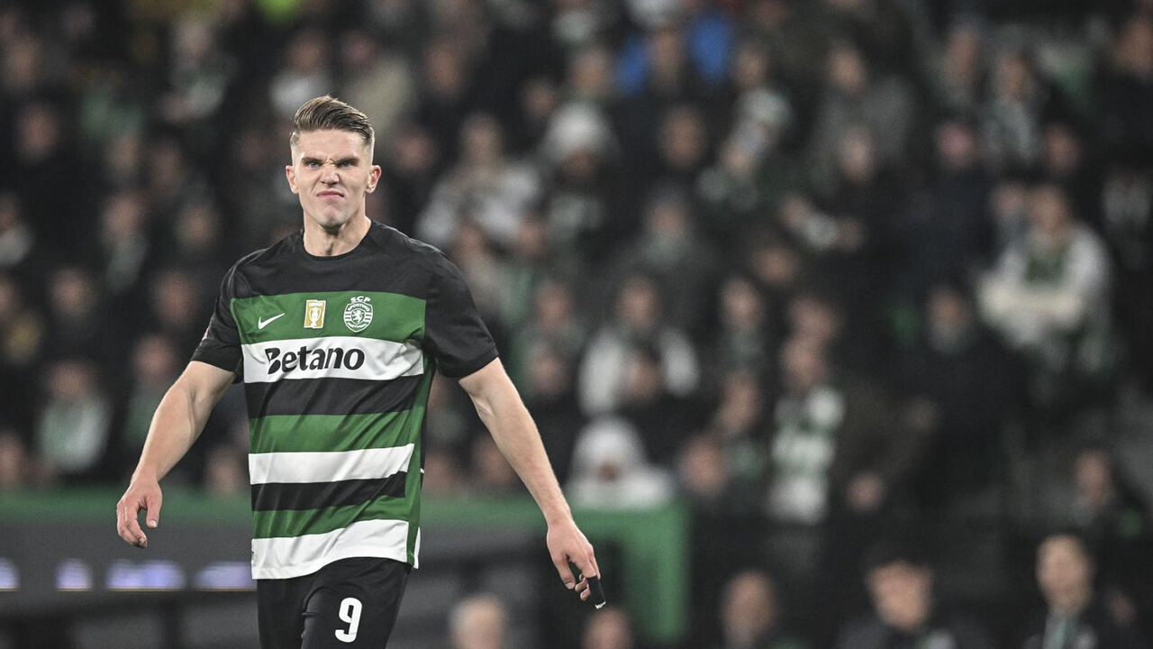 Viktor Gyökeres joga pelo Sporting CP