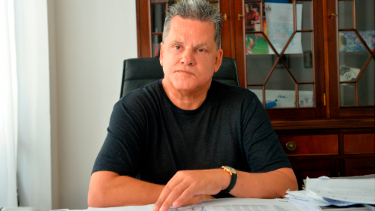 Rui Alves, presidente do Nacional, o mais antigo da 1ª Liga.
