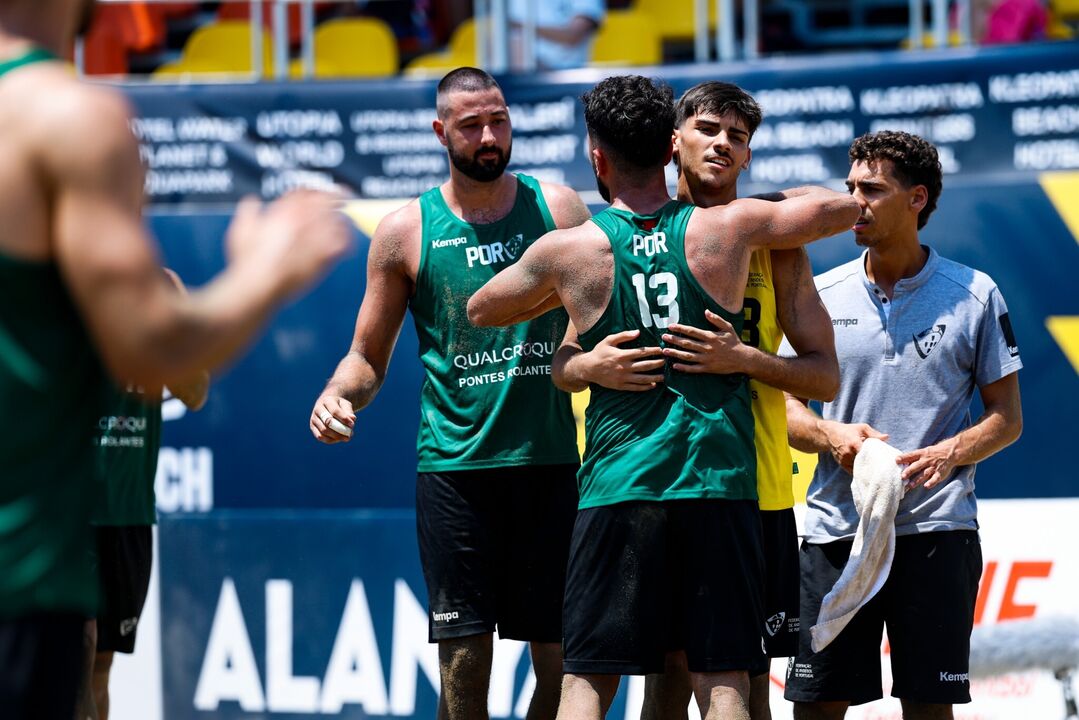 Andebol de praia: Portugal perde com a França no Europeu de Alanya, Turquia