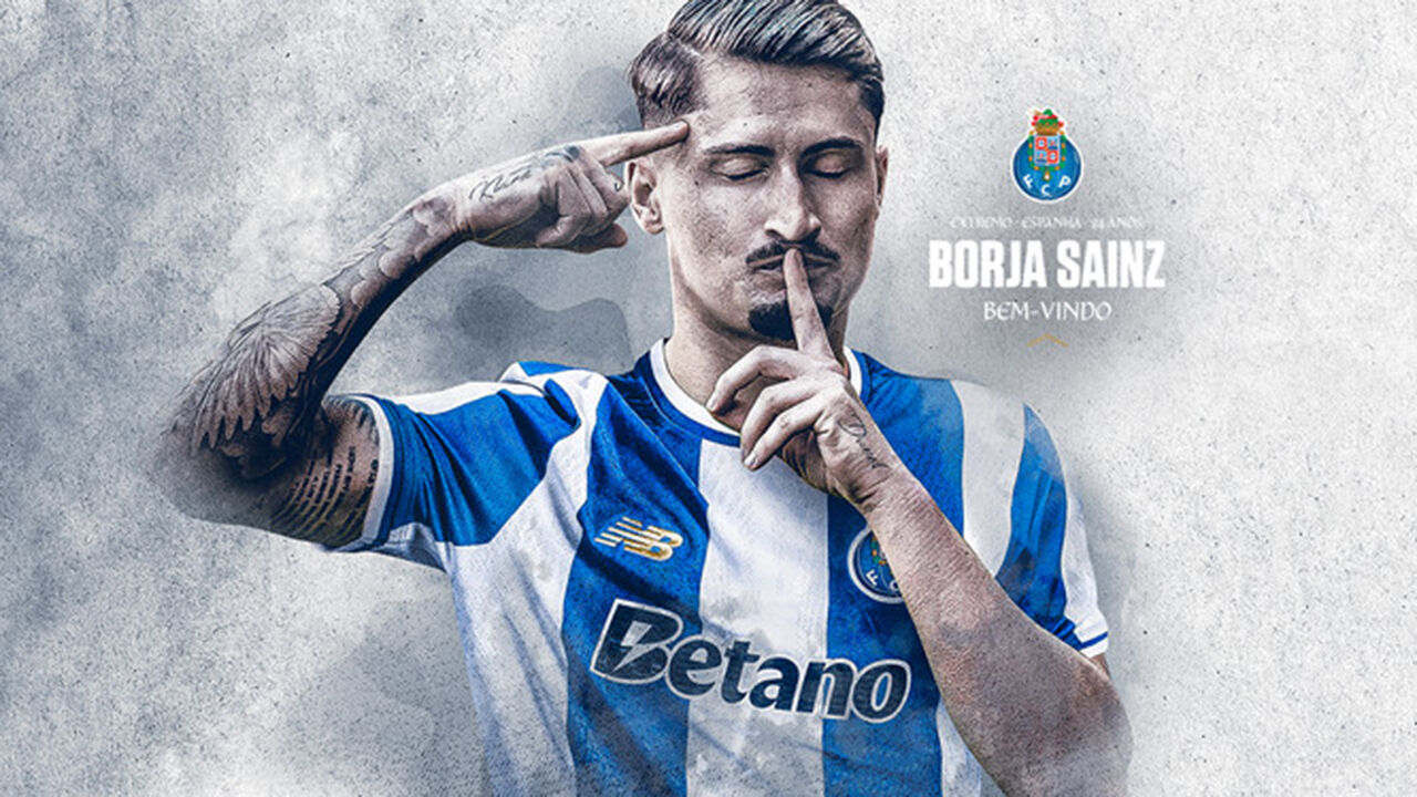 Borja Sainz é reforço do FC Porto até 2030, proveniente do Norwich