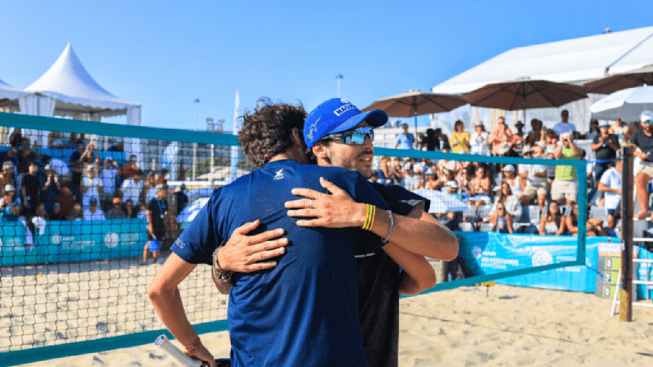 Gianotti e Spoto vencem Sand Series Matosinhos e lideram ranking mundial de ténis de praia