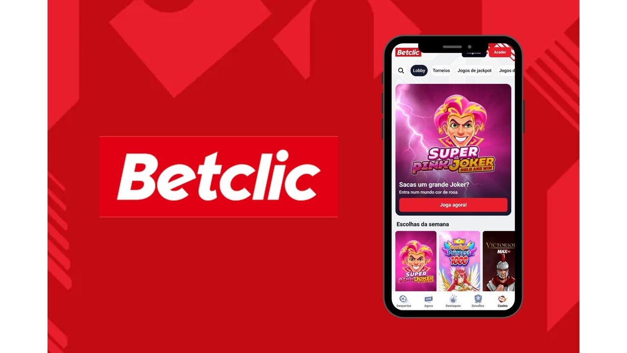 Interfaccia del casinò Betclic su dispositivo mobile