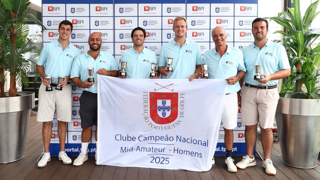 Quinta do Peru campeão nacional de clubes mid-amateur