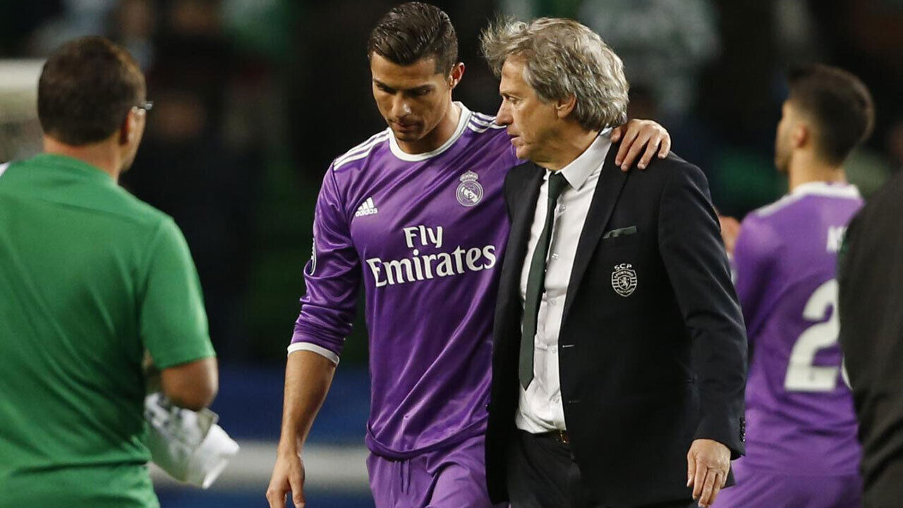 Cristiano Ronaldo e Jorge Jesus