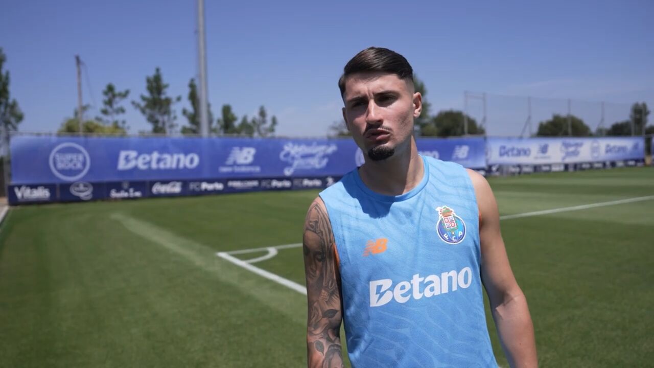 Borja Sainz e o primeiro treino no Olival «Apertaram um bocadinho...»