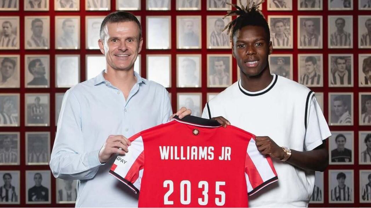 Iñaki Williams Jr. renova contrato até 2035 com o Athletic Bilbao