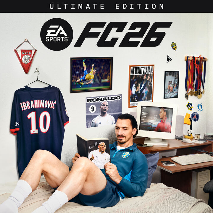Ibrahimovic é a estrela de capa da Ultimate Edition do EA Sports FC 26