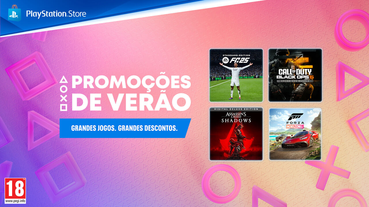 Promoções de verão na PlayStation Store com grandes descontos