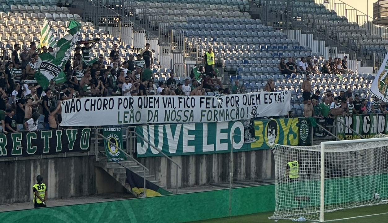 Eis a mensagem dos adeptos leoninos