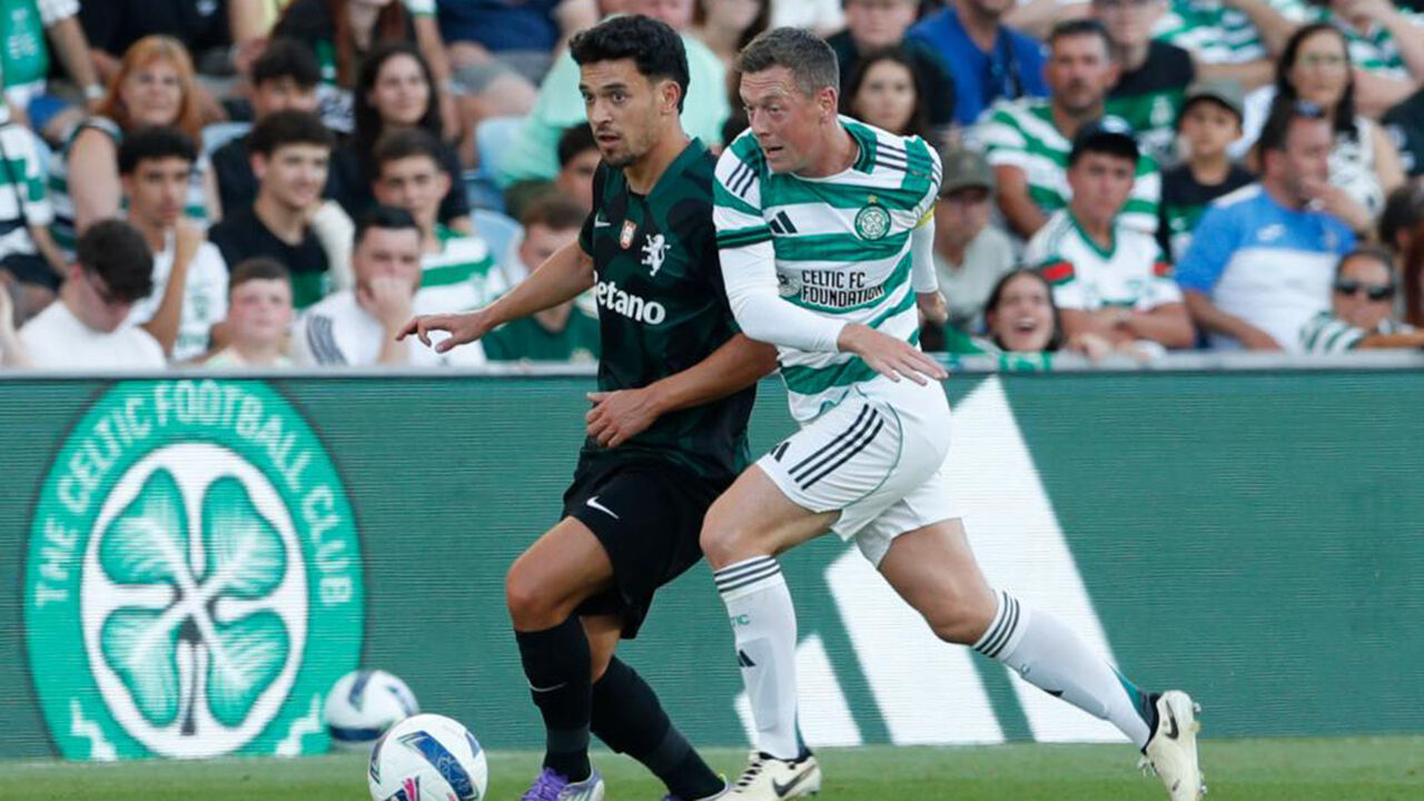 Pote destaca-se em jogo do Sporting contra o Celtic