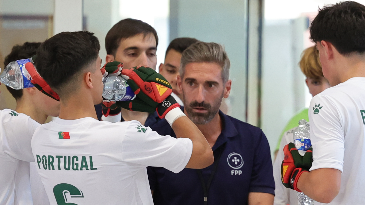 Hugo Azevedo, selecionador dos sub-17