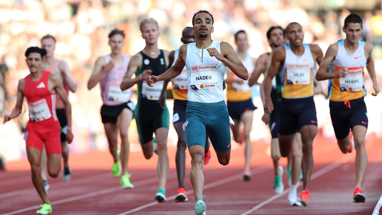 Isaac Nader e atletas competem no Meeting de Londres