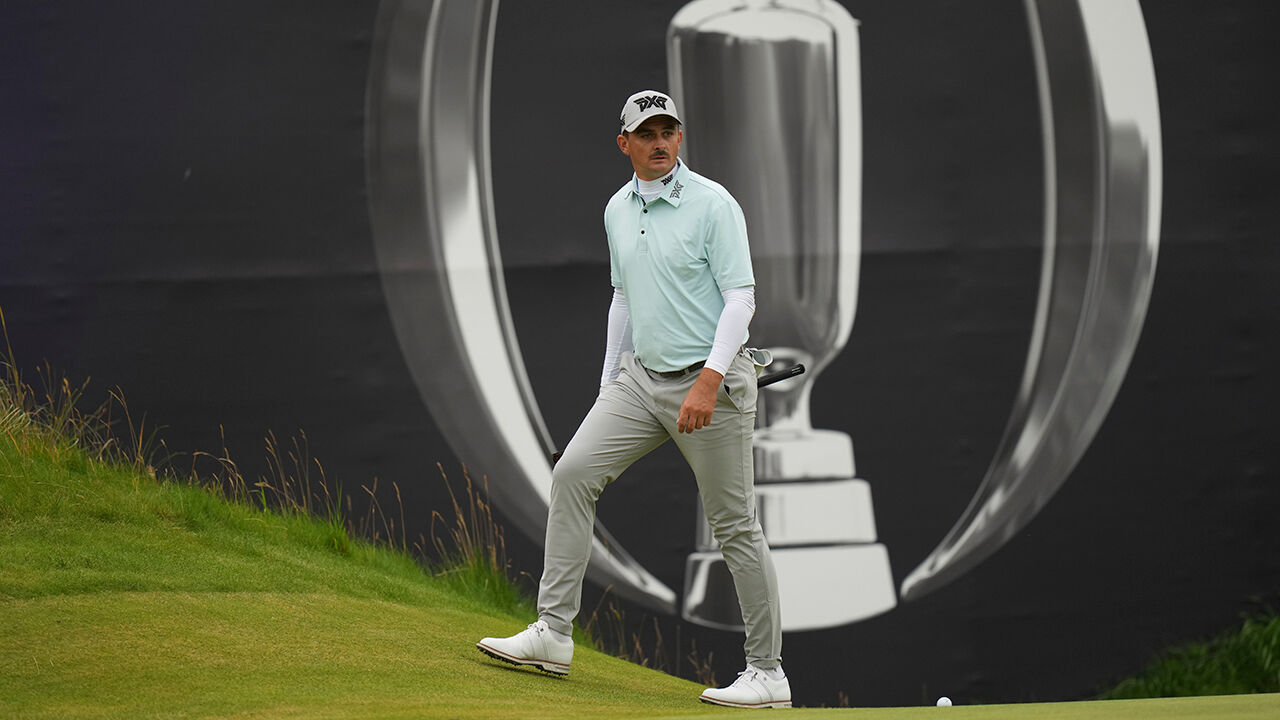 Golfistas empatados na liderança do British Open em Portrush, Irlanda do Norte