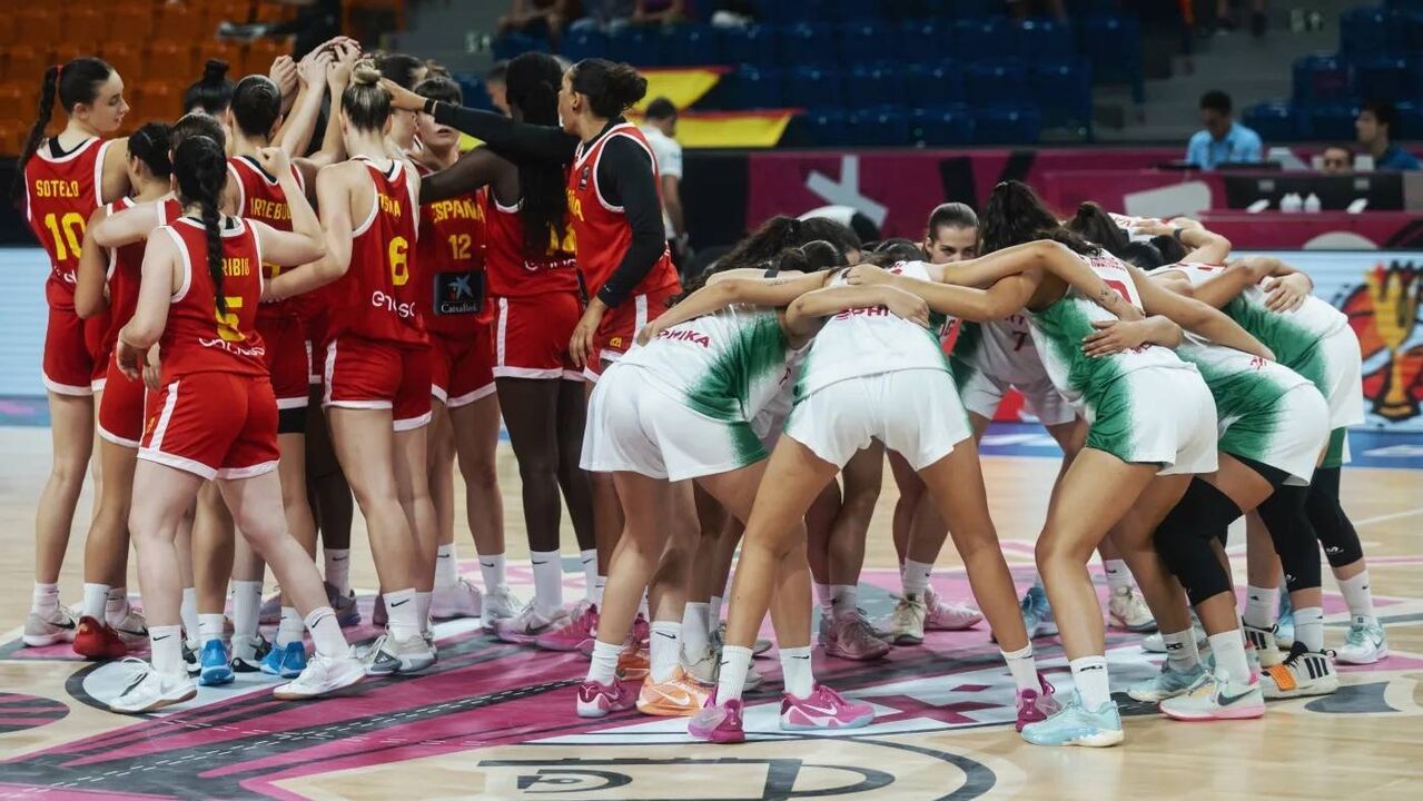 Seleção feminina perde com a Espanha nos 'quartos' do Mundial sub-19 de basquetebol