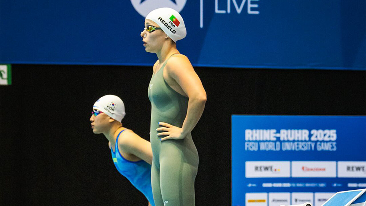 Camila Rebelo compete nos Jogos Mundiais Universitários em Berlim