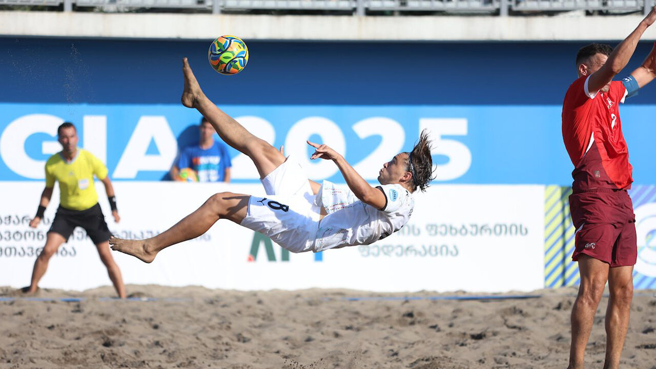 Portugal vence Suíça em Batumi na qualificação para a Liga Europeia de futebol de praia
