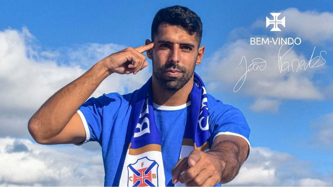 João Paredes é o novo reforço do Belenenses