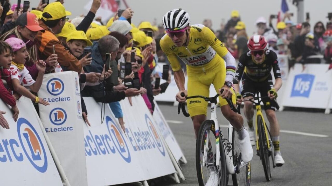 Pogacar e Vingegaard esperavam mais ataques na etapa "brutal" do Tour em Luchon Superbagnères