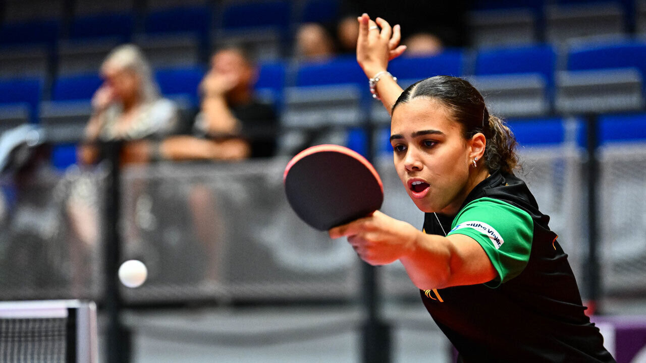 Europeus jovens de ténis de mesa: Tiago Abiodun e Matilde Pinto avançam para as meias-finais em Ostrava