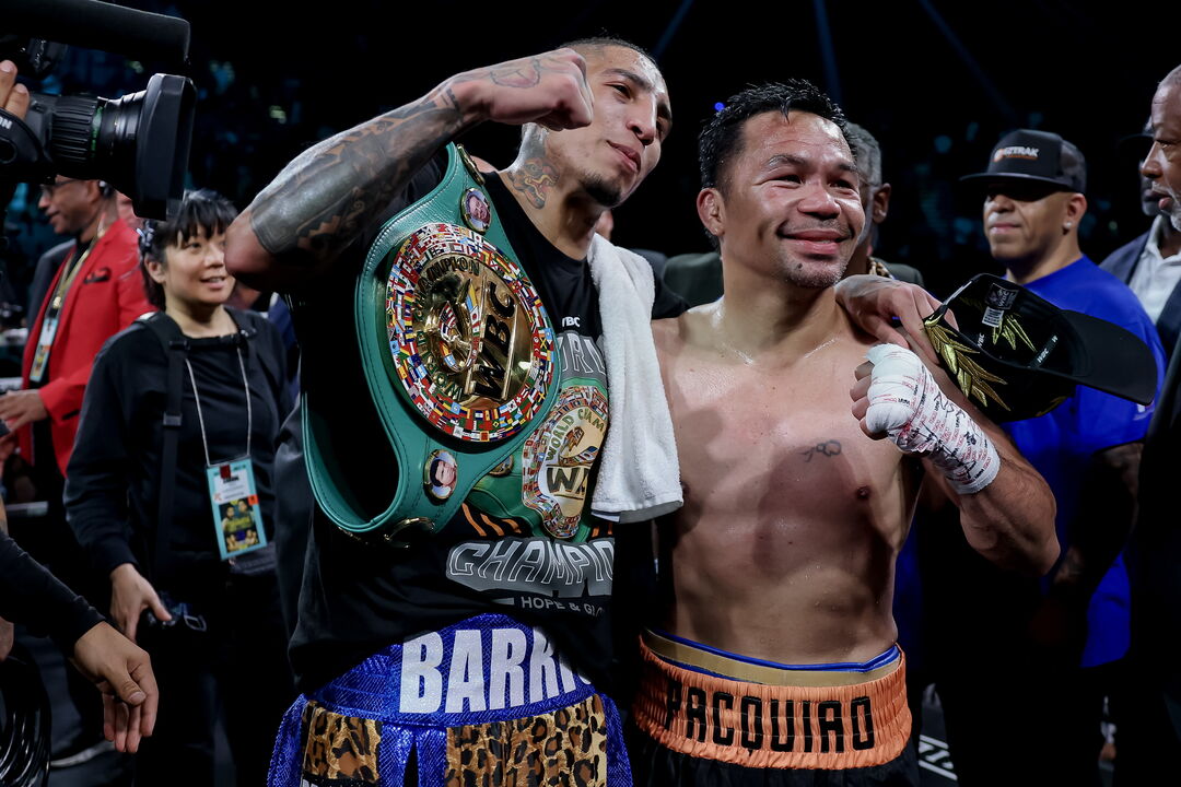Pacquiao regressa aos ringues em Las Vegas, mas Barrios mantém o título de pesos médios