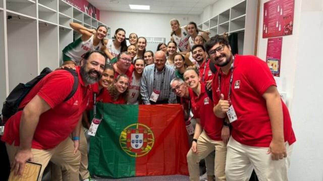 Portugal termina estreia no Mundial sub-19 feminino de basquetebol em 7.º lugar