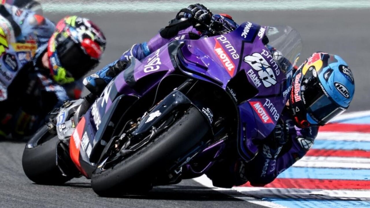 Miguel Oliveira queixa-se após ser apertado por Aldeguer no GP da R. Checa, em Brno