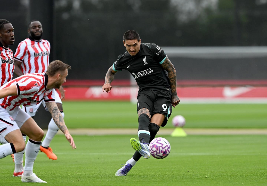 Darwin Núñez em ação pelo Liverpool