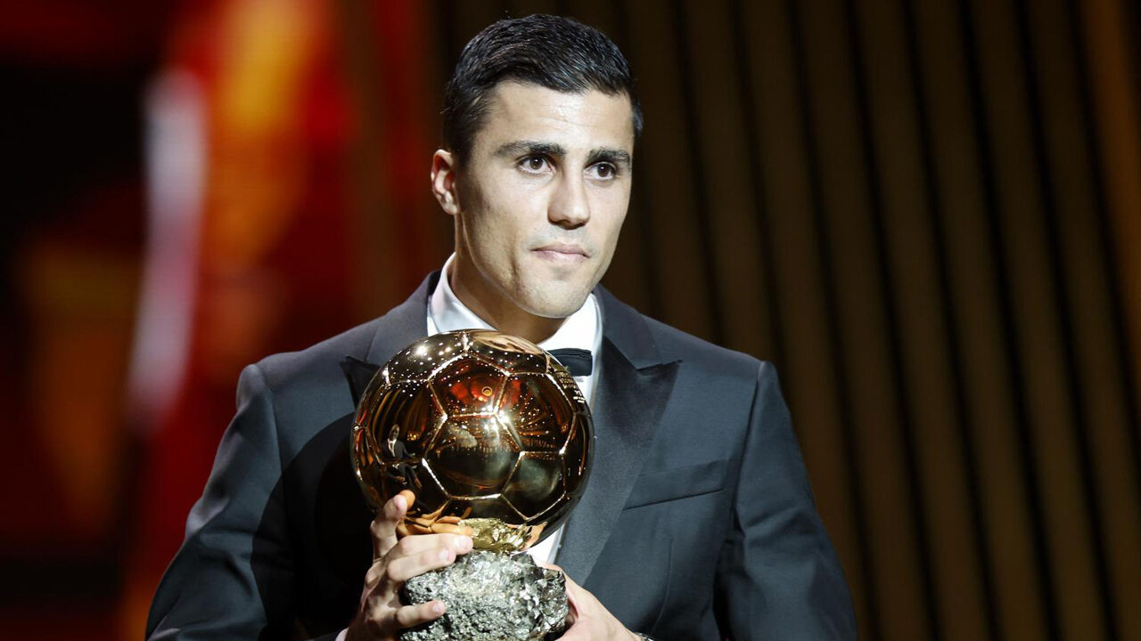 Rodri conquistou a Bola de Ouro em 2024