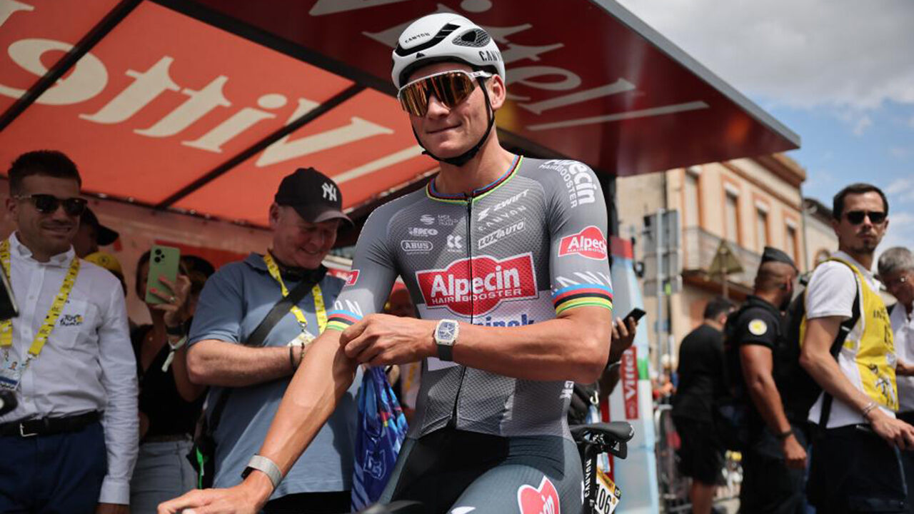 Mathieu van der Poel abandona o Tour devido a pneumonia