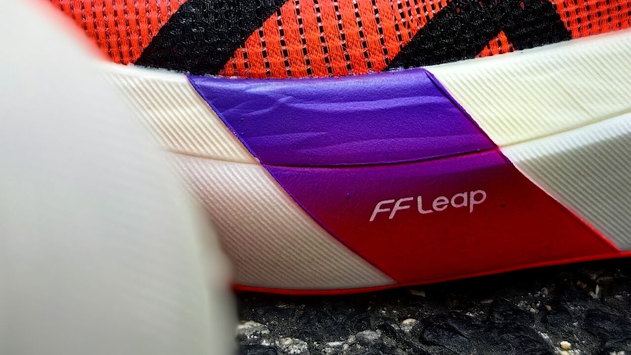 Espuma FF LEAP é uma das grandes novidades do novo modelo