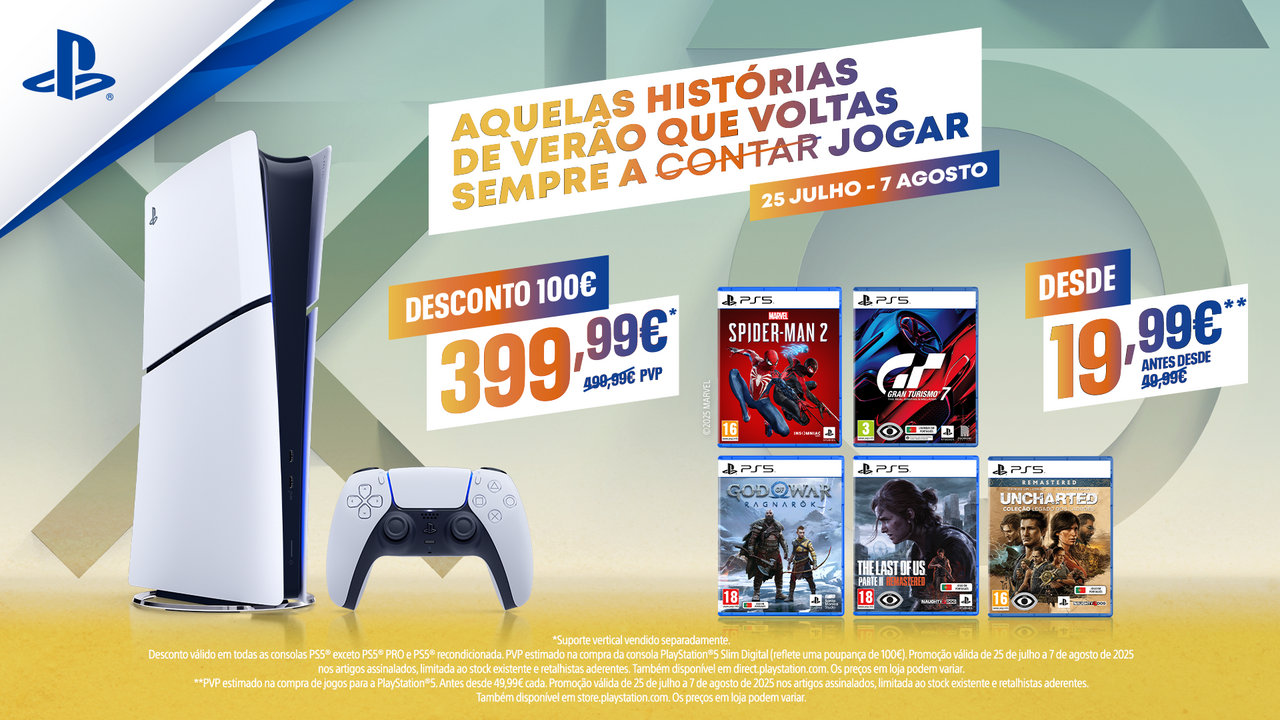 PlayStation: promoções de verão com Spider-Man 2 e Gran Turismo 7