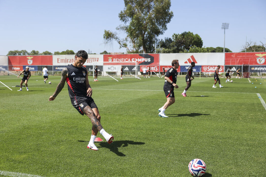 Richard Ríos em ação no Seixal