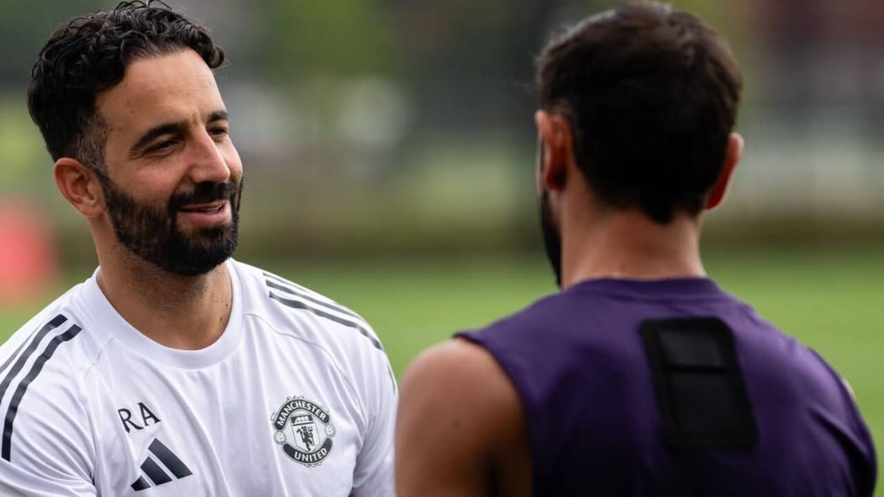 Ruben Amorim, treinador do Man. United