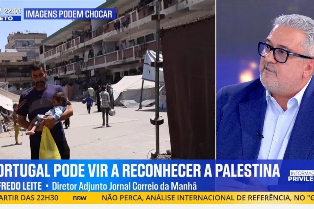 Portugal pode vir a reconhecer a Palestina