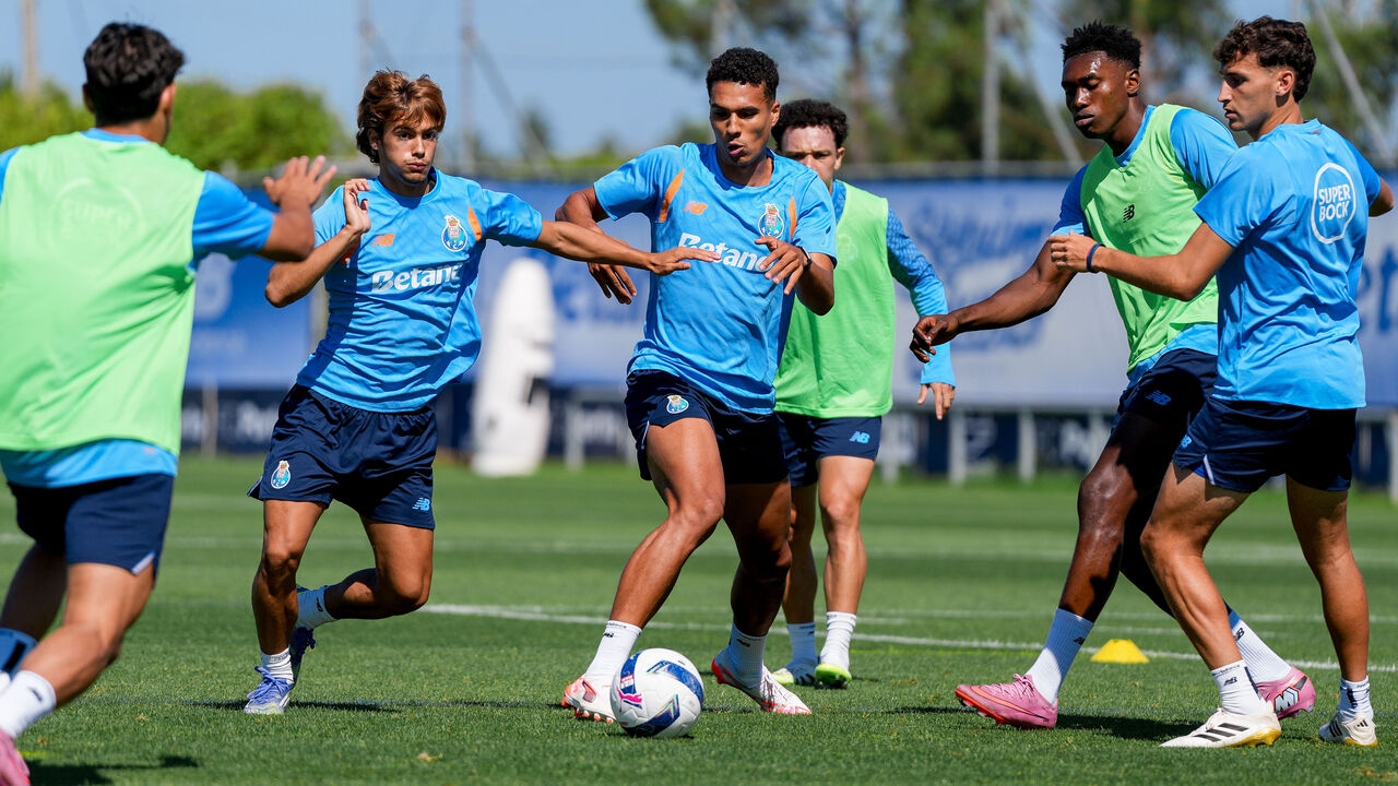 Treino do FC Porto no Olival