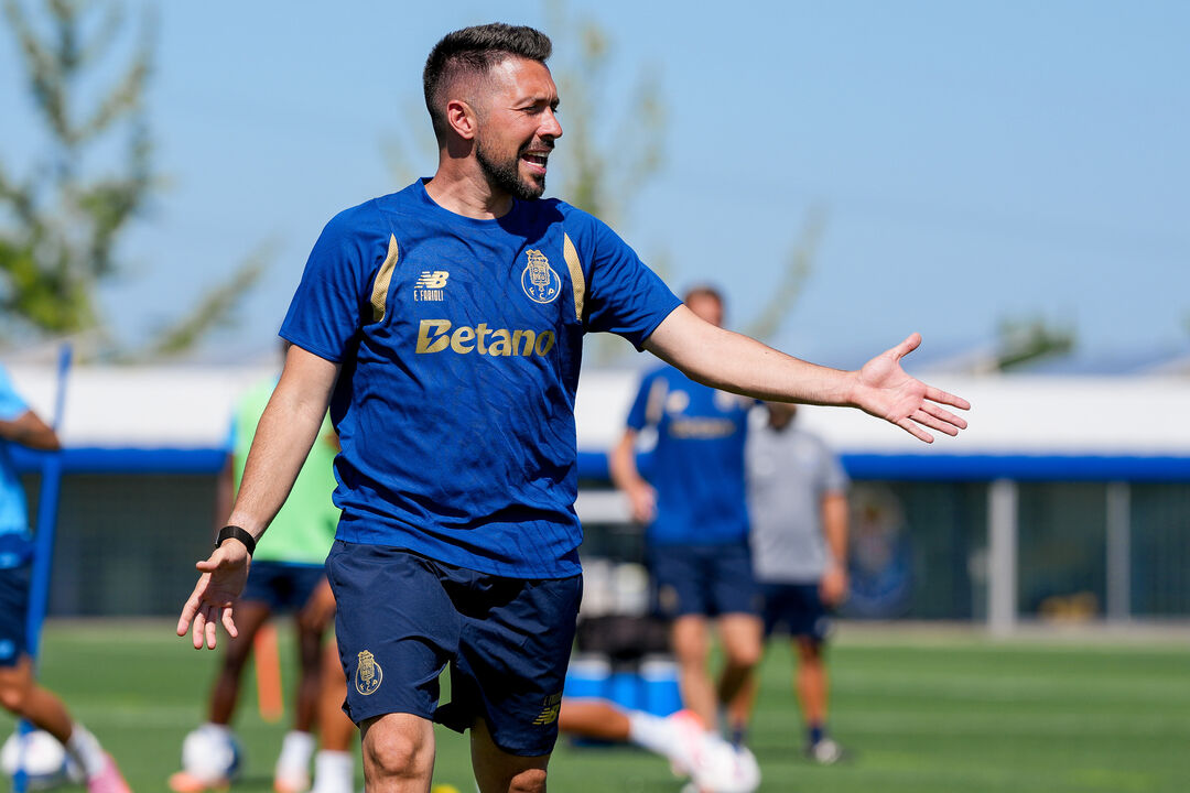 Treino do FC Porto no Olival