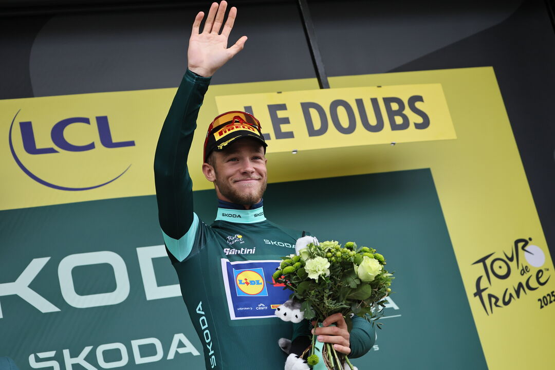 Milan vai vestir a camisola verde no pódio final da Volta a França