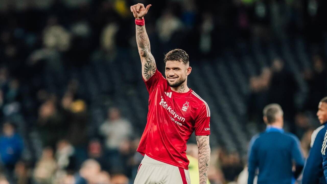 Morato, jogador do Nottingham Forest