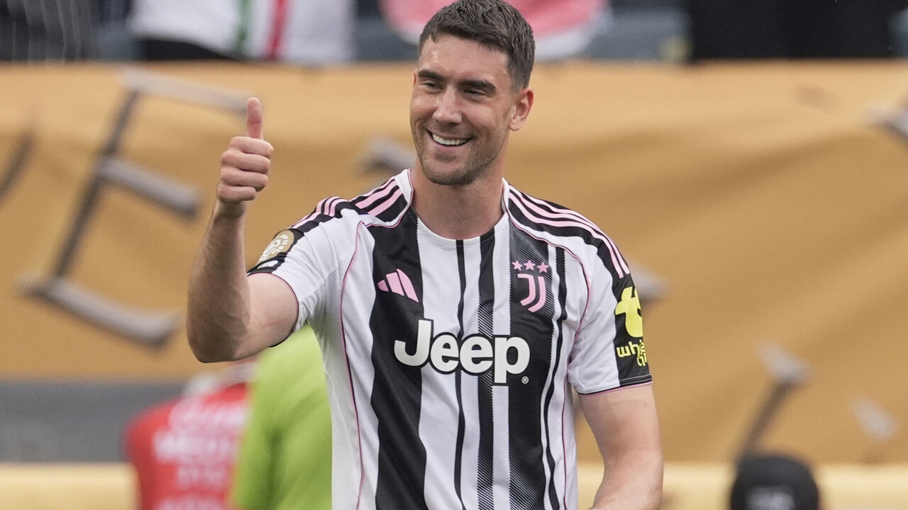 Vlahovic, jogador da Juventus