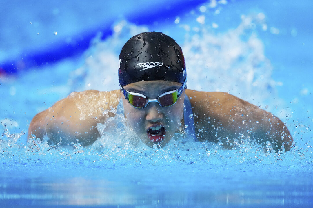 Nadadora compete nos Mundiais de Natação