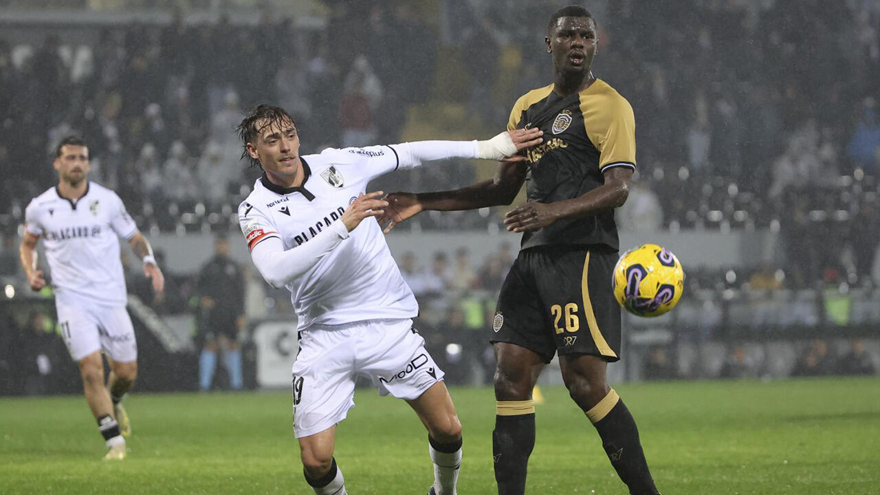 Ricardo Mangas e Rui Borges juntos no Sporting, após colaboração em Mirandela