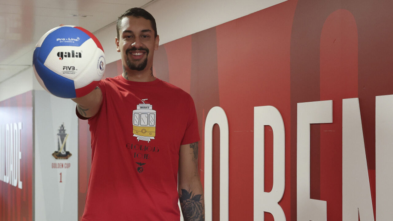 Kelvi Geovani reforça equipa de voleibol do Benfica