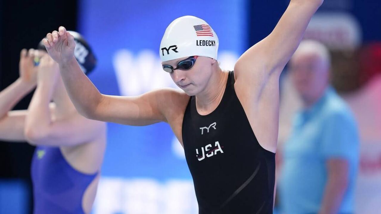Katia Ledecky soma 23.º título mundial ao vencer 1500m livres nos Mundiais de Natação de Singapura