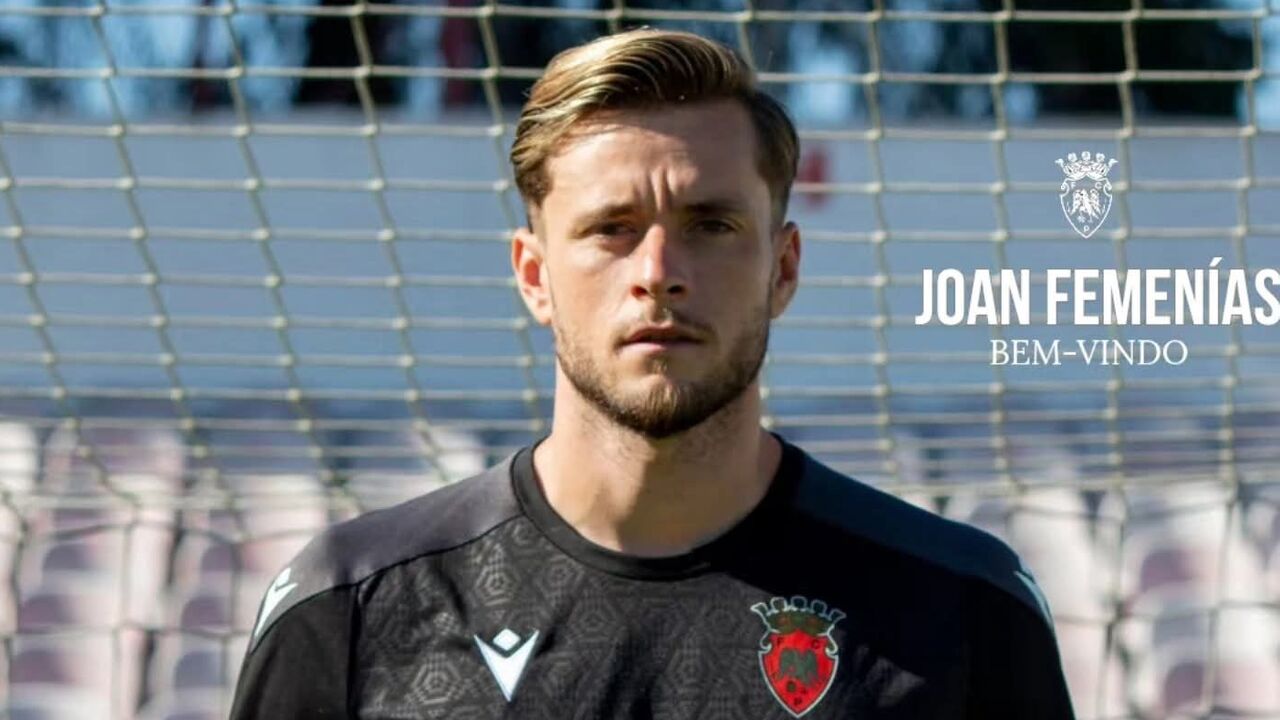 Joan Femenias é reforço do Penafiel 