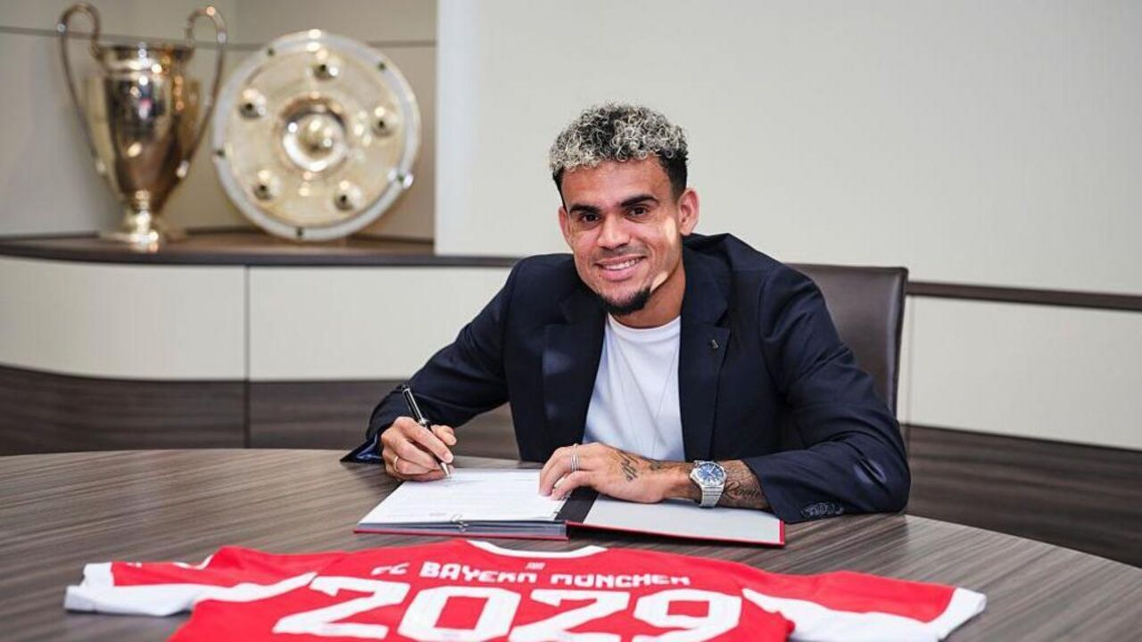 Luís Díaz assina pelo Bayern até 2029
