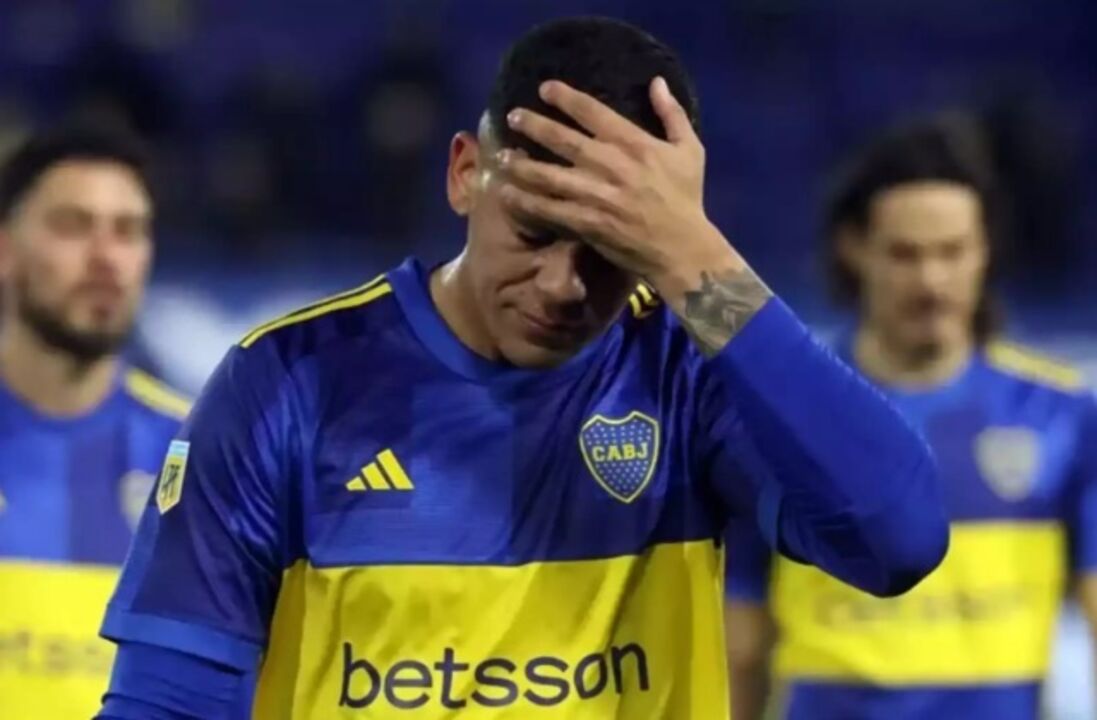 Rojo, do Boca, afastado após discussão com a equipa técnica