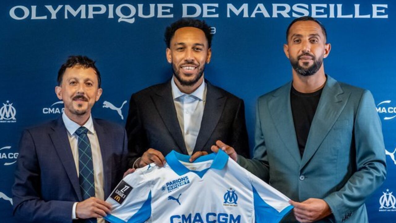 Aubameyang reforça o Marselha após passagem pelo Al Qadsiah