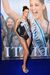 Agata Alonzo, mulher de Francesco Farioli, foi concorrente do concurso de beleza 'Miss Itália'
