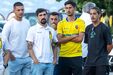Homenagem a Diogo Jota e André Silva no estádio do Gondomar